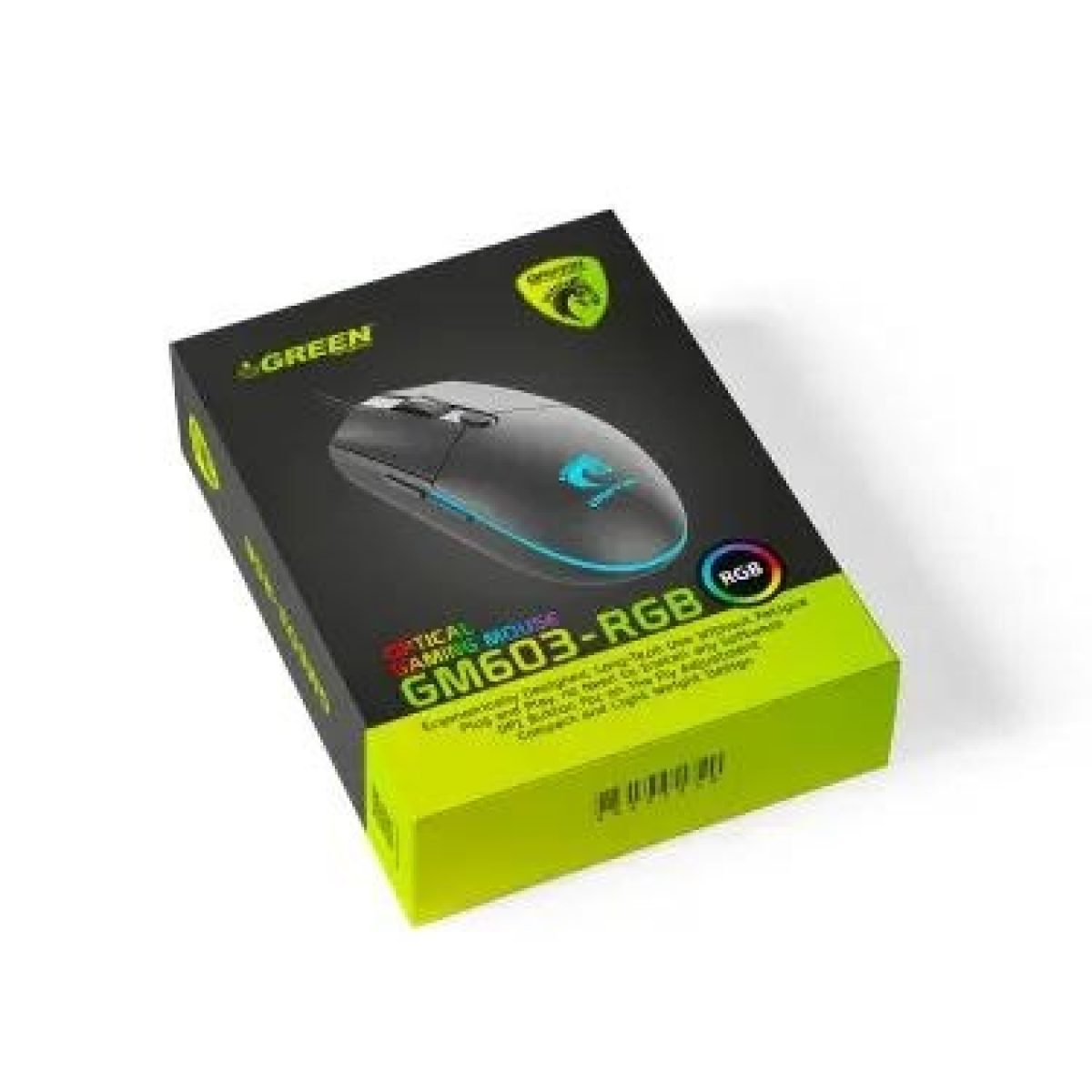 ماوس باسیم گیمینگ گرین  مدل GM603-RGB