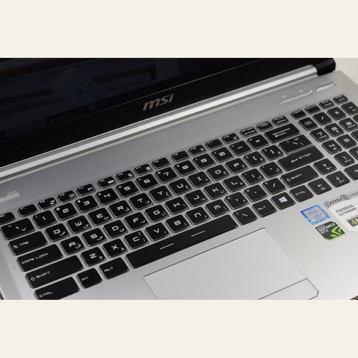 لپ تاپmsi PE60