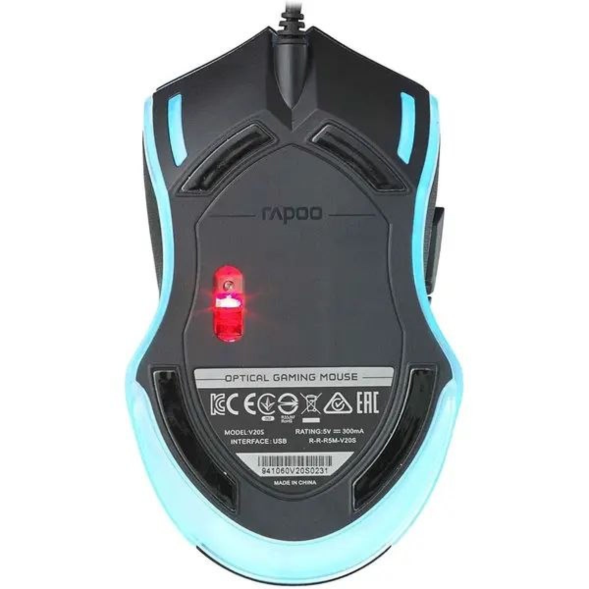 موس باسیم گیمینگ رپو Rapoo V20S